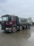 Scania G 480 weksel kiper mixer 10x4