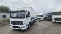 Mercedes-Benz ATEGO 1224 z furgonom 8.10m in nakl.rampo/EU6