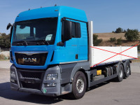 podvozek MAN TGX 26.480 6X2-4 BL EURO 6 RETARDÉR