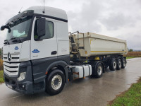 MERCEDES ACTROS 1846 i SCHMITZ HARDOX 25M3