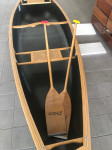 Prodaja - unikatni kanu Mad River Canoe Angler 14 + 2 drvena vesla