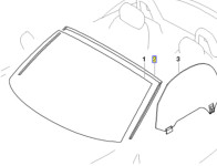 BRTVA ŠAJBE BMW Z4 E85 E86 NOVO OEM