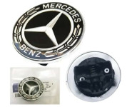 Znak - Amblem - Logo Mercedes - 57 mm CRNI - NOVO!!!