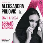 Aleksandra Prijović Zagreb 25.11 karte