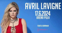 2x ulaznice Avril Lavigne, koncert 17.6., Pula