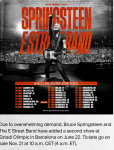 Bruce Springsteen karte za koncert Barcelona 22.06.2024.