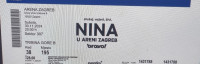 Karta za koncert Nina Badric 30.11. Arena Zagreb