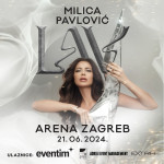 2 karte za Milicu Pavlović, Arena Zagreb