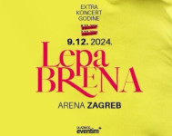 Lepa Brena koncert, 4 karte (Arena Zagreb 9.12)