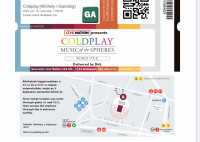 Prodajem ulaznice za Coldplay koncert u Budimpesti 16.6.