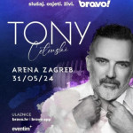 2 ulaznice - Tribina gore, Tony Cetinski, Arena Zagreb, 31.05.2024.