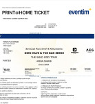 4 karte za koncert Nicka Cave-15.10.2024. parter