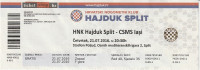 HNK HAJDUK-CSMS LASI 2016  ZAPAD F POTPIS