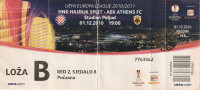 HNK HAJDUK-FC AEK UEFA 2010-2011 LOŽA B