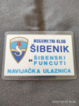 HNK Šibenik navijačka ulaznica