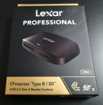 Čitač Lexar Professional CFexpress Type B USB 3.2 Gen 2x2 Reader, nov