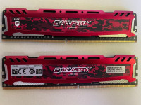 Memorija Ballistix Sport 8GB DDR4 2400