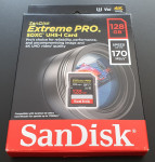 SanDisk 128GB Extreme PRO , Novo , Račun , AKCIJA !!! 25 eura