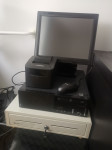 PC kasa/printer/monitor/ladica