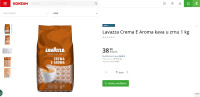 Lavazza Crema e Aroma kava u zrnu, 1 kg  ORGINAL