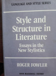 Fowler Style and structure in literature