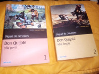 lektira DON QUIJOTE 1. i  2. dio  / Miquel de Cervantes