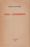 Stevan Galogaža: Pisci i stvarnosti, Zagreb 1939.