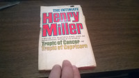 THE INTIMATE HENRY MILLER TROPIC OF CANCER TROPIC OF CAPRICORN