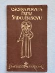 Mali molitvenik Glasnikove knjižice Osobna posveta srdcu Isusovu 1943