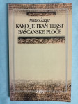 Mateo Žagar – Kako je tkan tekst Bašćanske ploče (AA8)