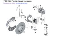 BMW 1er, 3er E-series original prednje kočnice (komplet) Top stanje!!!