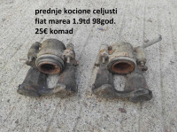 prednje kocione celjusti  fiat marea 1.9td 98g.