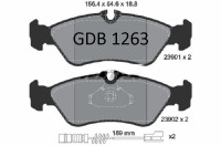 Zadnje pločice nove  GDB 1263  Mercedes.