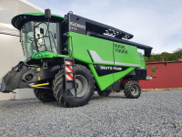 Deutz Fahr 6060 HTS sa Geringhoff adapterom i stolom za uljanu repicu