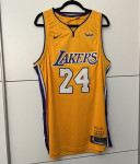 Nike LA Lakers Kobe Bryant Jersey Wish #24 Mamba MDE Yellow