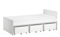 IKEA SLÄKT krevet (s 3 kutije s kotačićima)