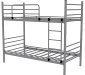 Metalni kreveti na kat Damla Bunk Bed 90x190 komplet