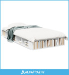 Okvir za krevet bijeli 90x190 cm konstruirano drvo - NOVO