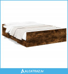 Okvir kreveta s ladicama boja hrasta 120x200 cm - NOVO