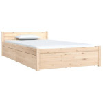 vidaXL Okvir za krevet s ladicama 90 x 200 cm