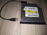 Optički DVD uređaj sa USB priključkom - za laptope koji nemaju ugrađen