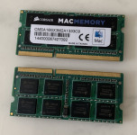 Corsair Apple memorija 8GB DDR3 SODIMM 1333 MHz 204 pin
