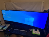 Gaming monitor 5K, 50", novi samo isproban.