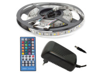 LED traka RGB+W set; 5m; 60LED/m; pretvarač; IP20