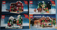 (NOVO) Lego 40484, 40565, 40564, 40602 Seasonal - Christmas