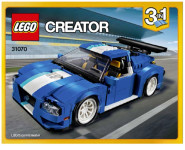 LEGO 31070 Turbo Track Racer CREATOR 3in1