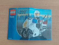 Lego City 7235 Police Motorcycle