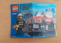 Lego City 7241 Fire Car