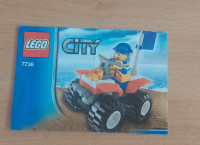 Lego City 7736 Coast Guard Quad Bike