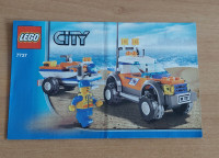 Lego City 7737 Coast Guard 4WD & Jet Scooter